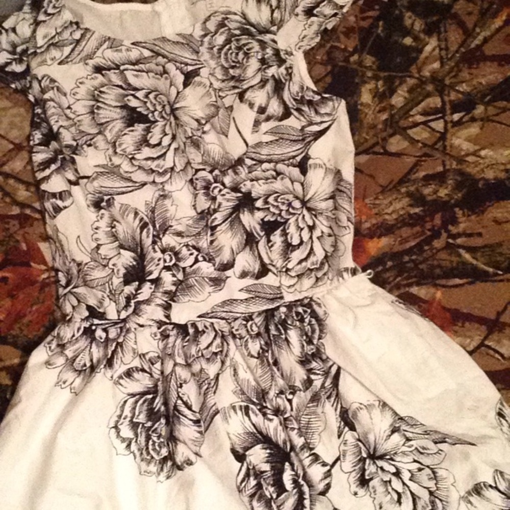 A flower dress